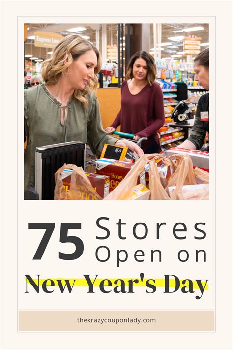 are stores open on new year's day